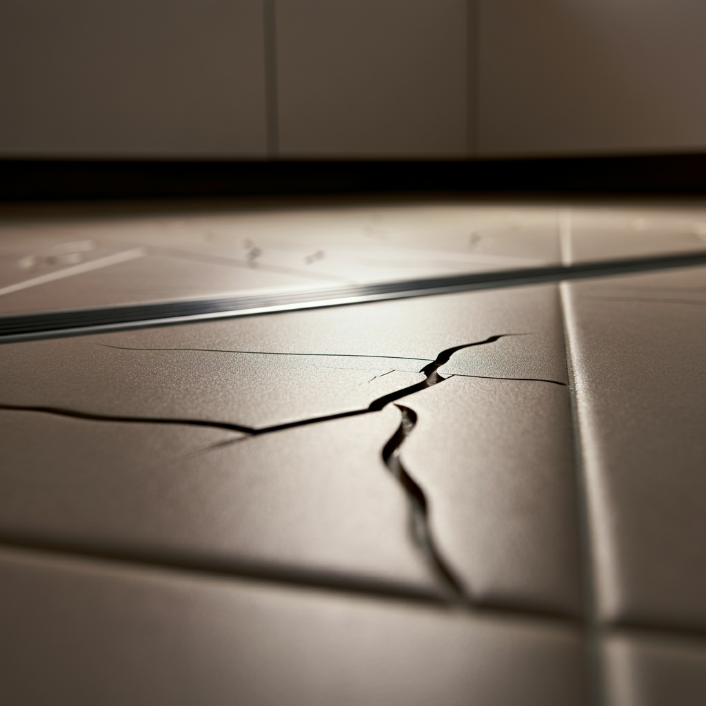 Чому тріскає плитка на теплій підлозі: пошук причин та правильні рішення