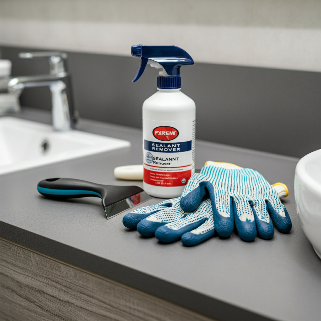 Як видалити старий герметик