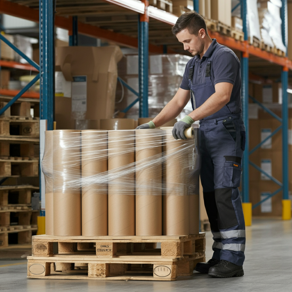 Як правильно пакувати картонні гільзи для транспортування