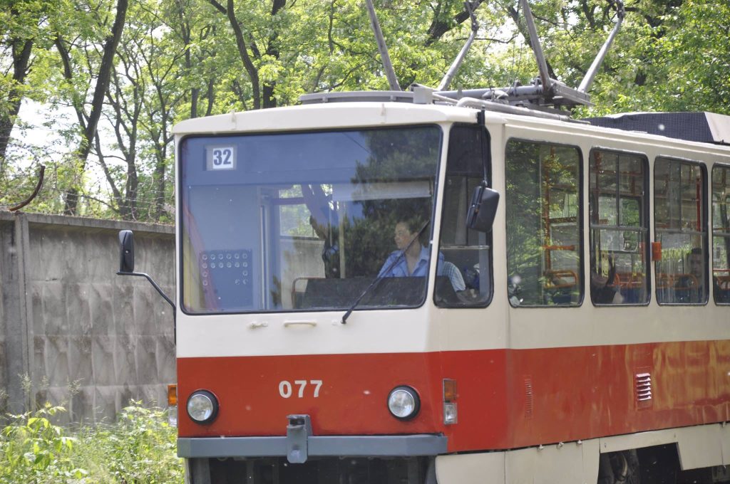 32 трамвай Київ