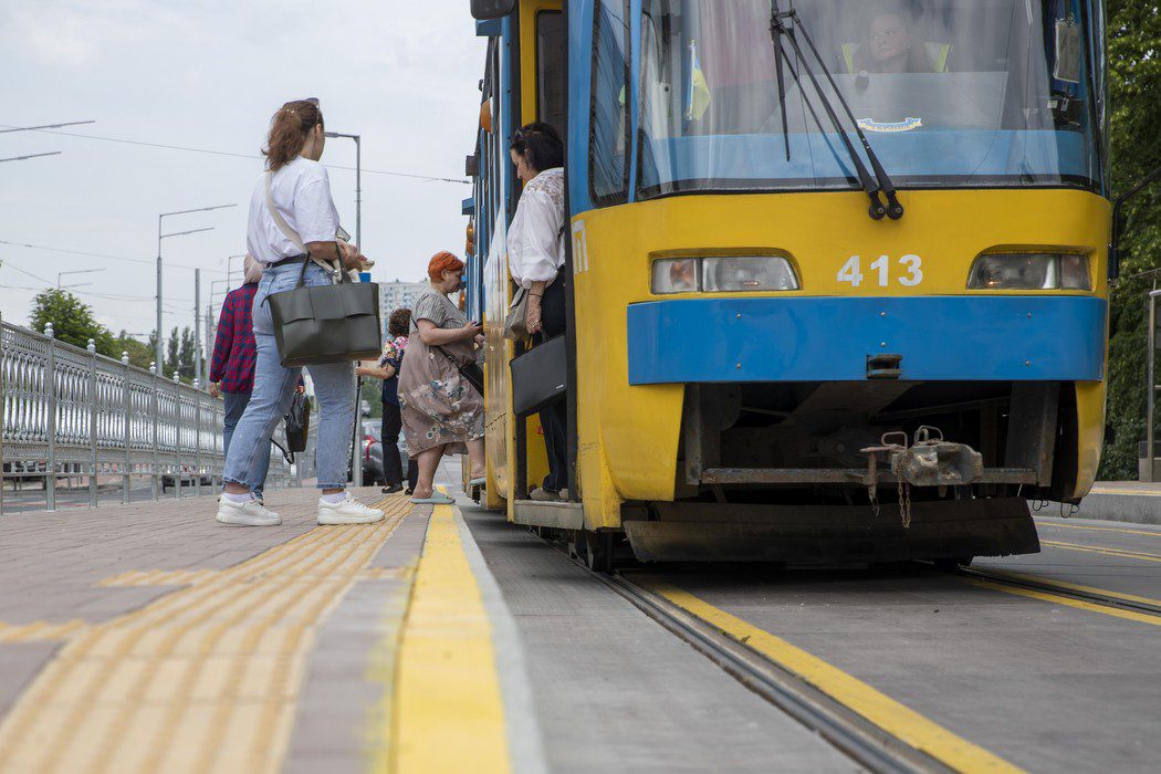 35 трамвай Київ