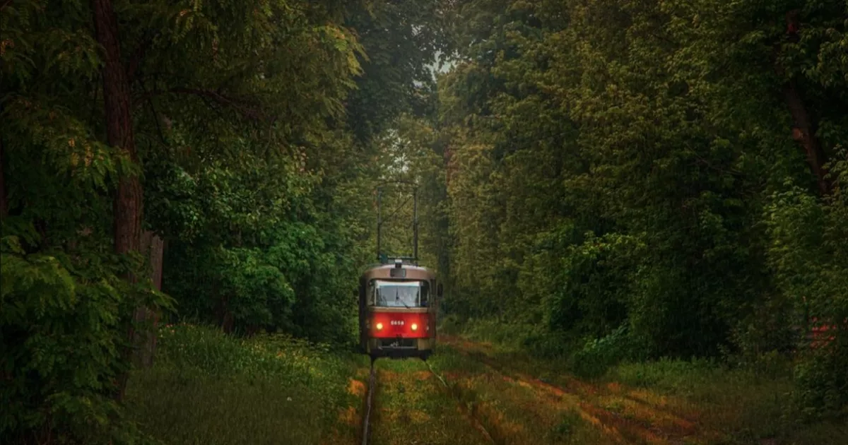 17 трамвай Київ