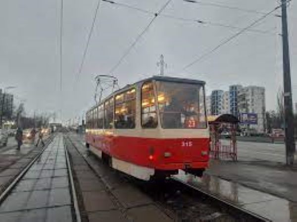 23 трамвай Київ